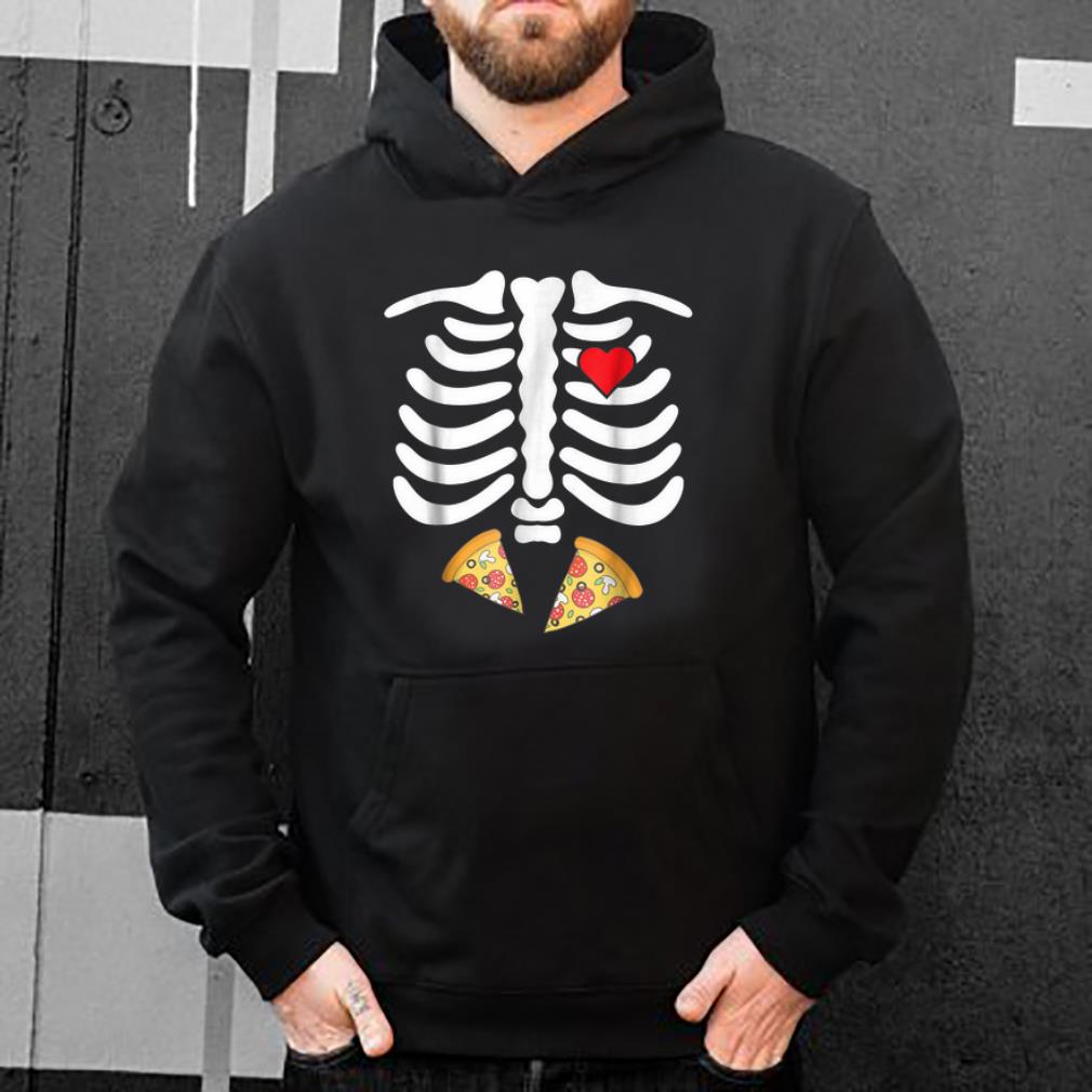 Hot Halloween Skeleton Junk Food Belly Pizza shirt 4 - Hot Halloween Skeleton Junk Food Belly Pizza shirt