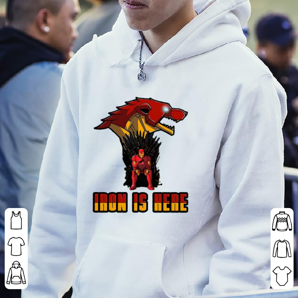 Hot Iron Man GOT Iron Is Here Game Of Thrones shirt 4 - Hot Iron Man GOT Iron Is Here Game Of Thrones shirt