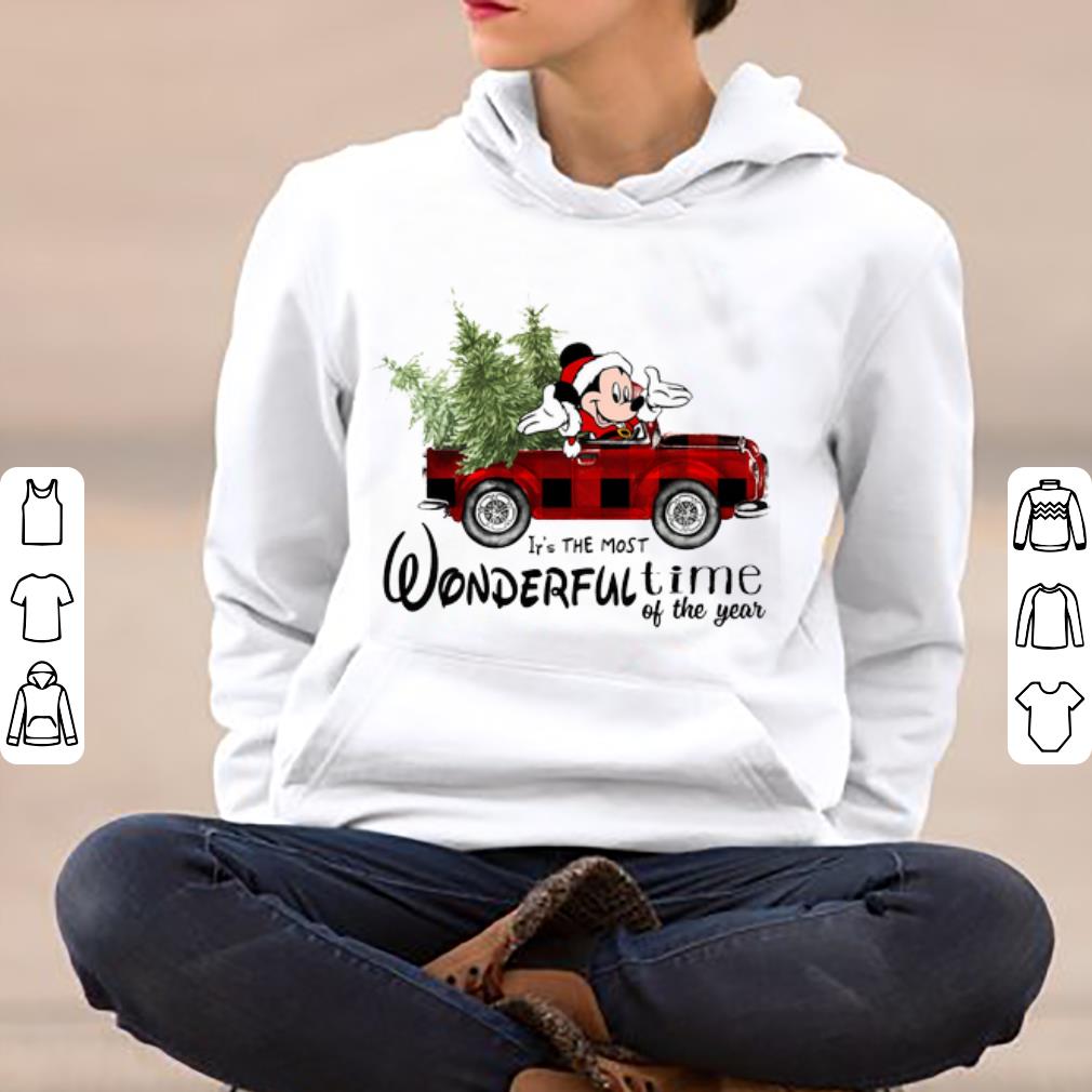 Hot It s The Most Wonderful Time Of The Year Christmas Mickey Mouse shirt 4 - Hot It’s The Most Wonderful Time Of The Year Christmas Mickey Mouse shirt