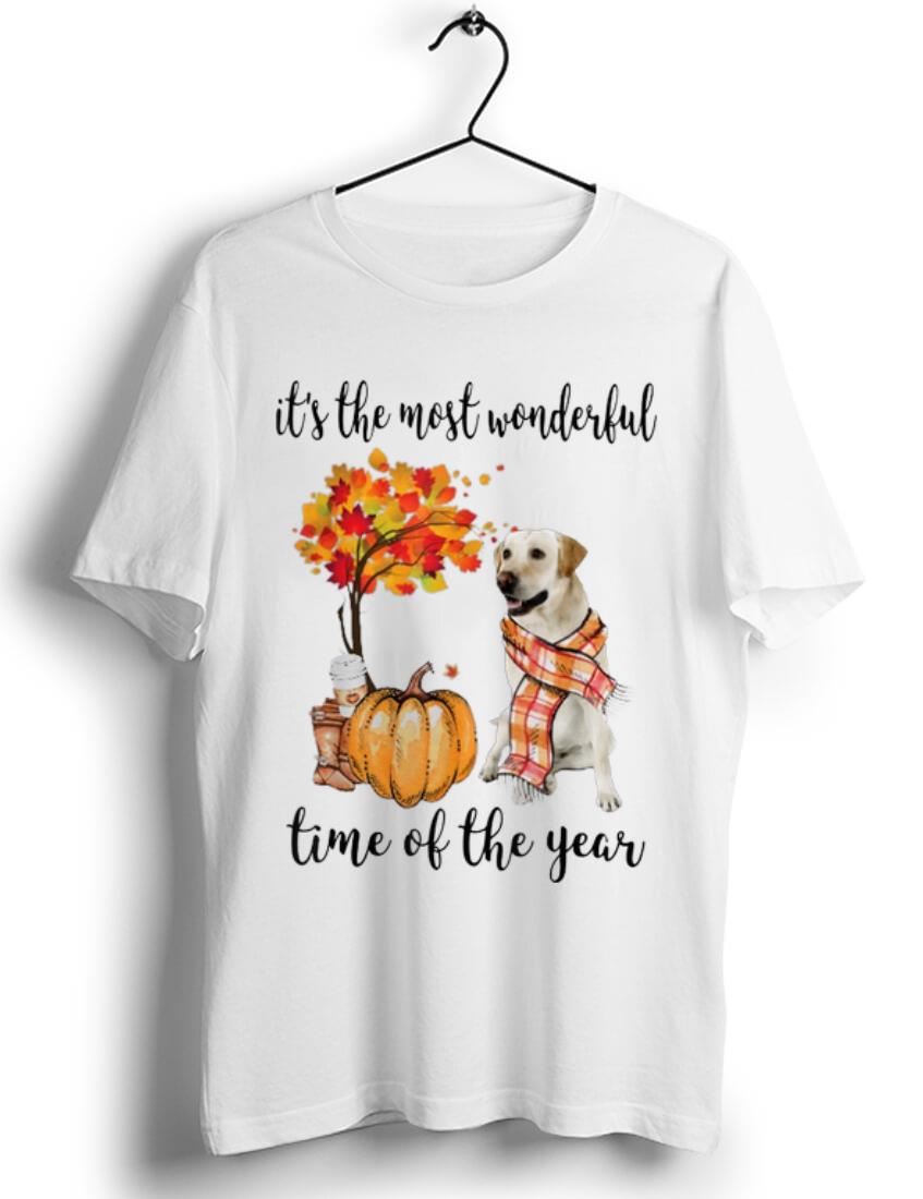 Hot It s The Most Wonderful Time Of The Year Labrador Pumpkin shirt 1 - Hot It's The Most Wonderful Time Of The Year Labrador Pumpkin shirt