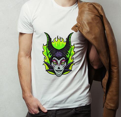 Hot Sleeping Beauty Maleficent Sugar Skull Halloween shirt 4 - Hot Sleeping Beauty Maleficent Sugar Skull Halloween shirt