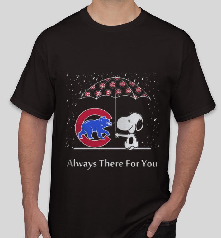 Hot Snoopy And Chicago Cubs Always There For You shirt 4 - Hot Snoopy And Chicago Cubs Always There For You shirt