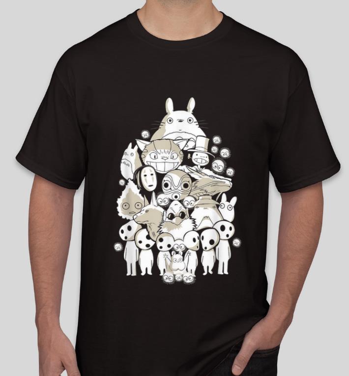 Hot Spirited Cute Anime Spirited Away Totoro shirt 4 - Hot Spirited Cute Anime Spirited Away Totoro shirt