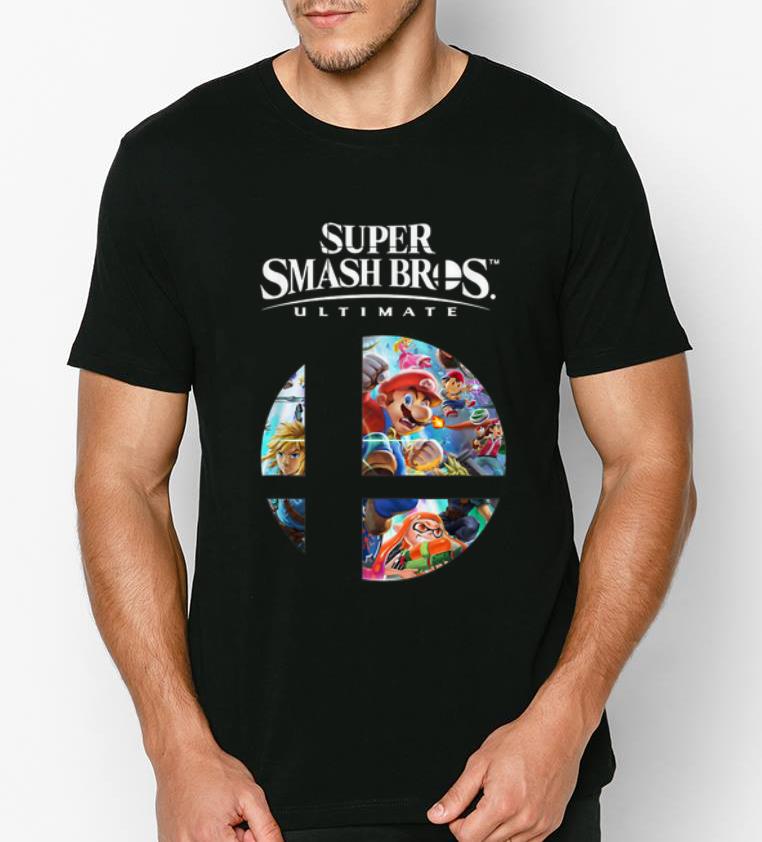 Hot Super Mario Super Smash Bros Ultimate shirt 4 - Hot Super Mario Super Smash Bros Ultimate shirt