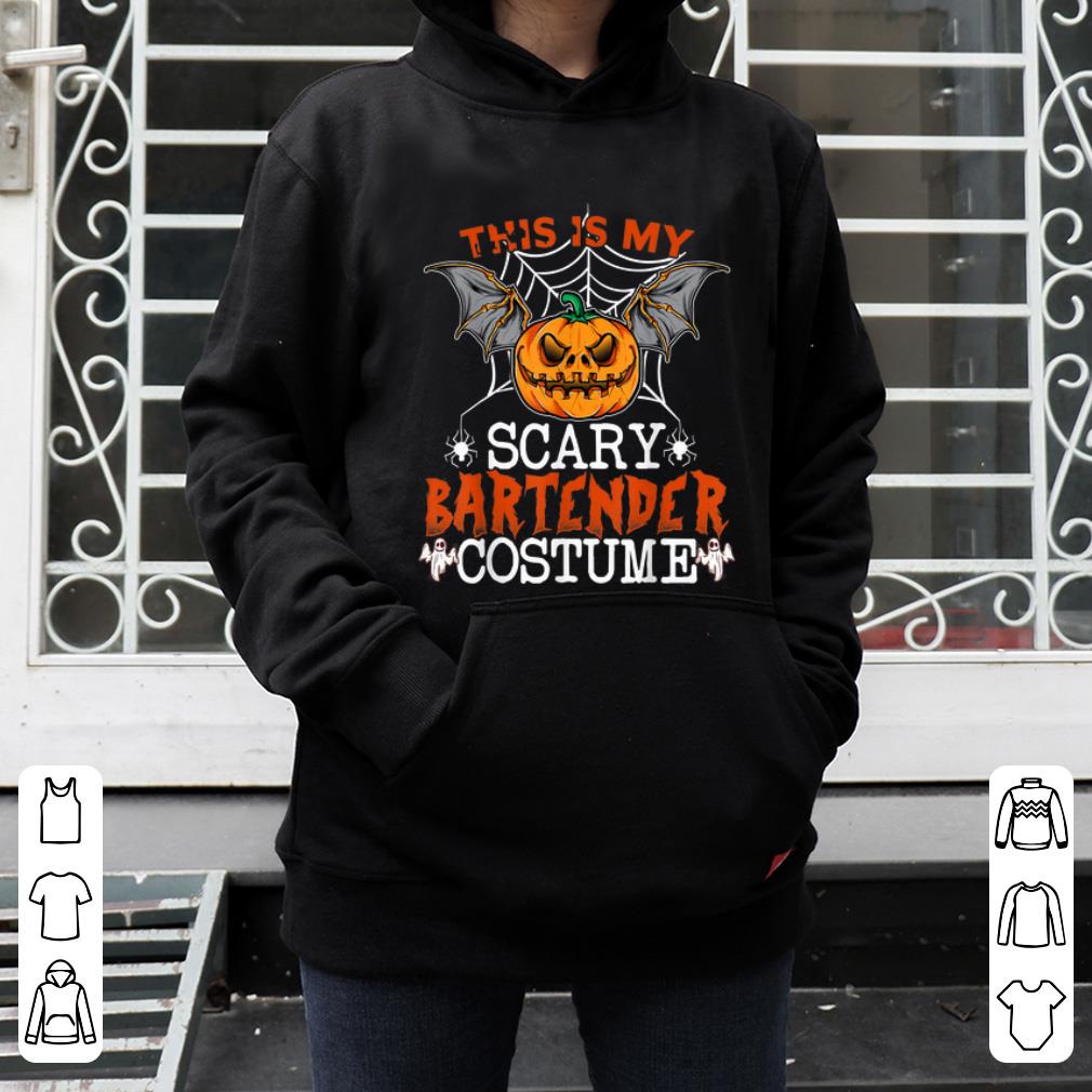 Hot This Is My Scary Bartender Costume Pumpkin Halloween shirt 4 - Hot This Is My Scary Bartender Costume Pumpkin Halloween shirt