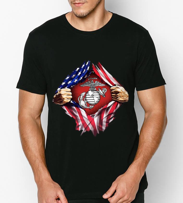 Hot United States Marine Corps American flag shirt 4 - Hot United States Marine Corps American flag shirt