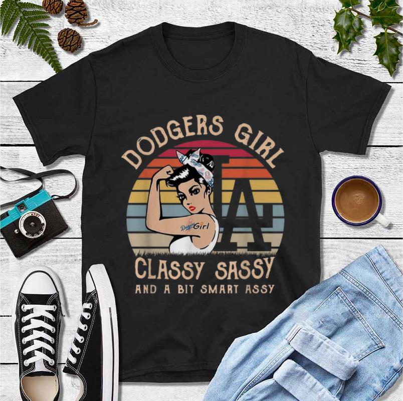 Hot Vintage Dodgers Girl Classy Sassy And A Bit Smart Assy MLB shirt 4 - Hot Vintage Dodgers Girl Classy Sassy And A Bit Smart Assy MLB shirt