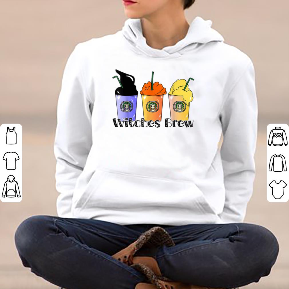 Hot Witches Brew Drinking Coffee Witches Sisters Halloween shirt 4 - Hot Witches Brew Drinking Coffee Witches Sisters Halloween shirt