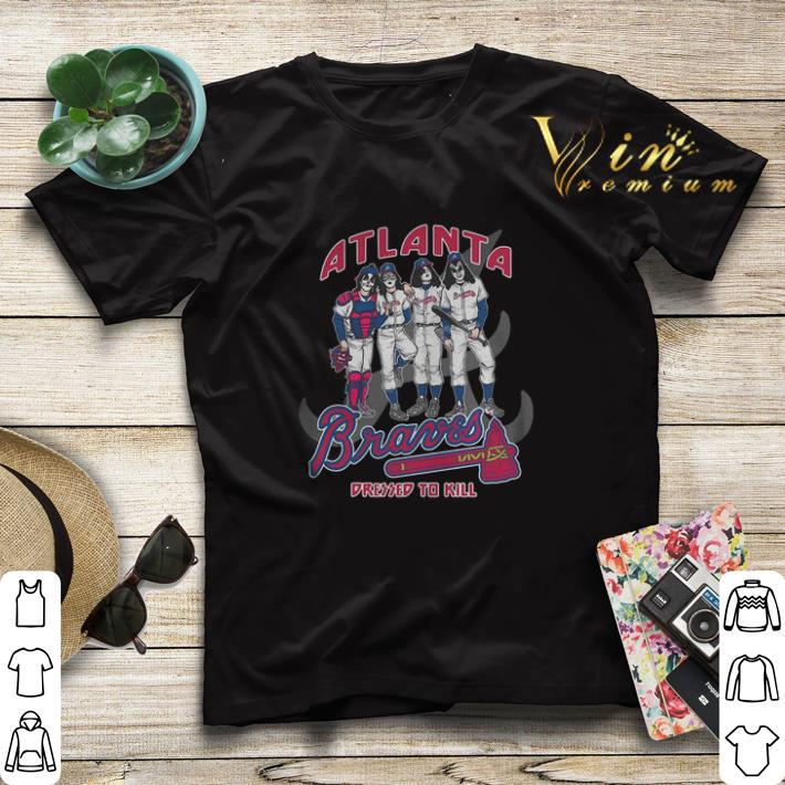 Kiss Atlanta Braves Dressed to Kill shirt sweater 4 - Kiss Atlanta Braves Dressed to Kill shirt sweater