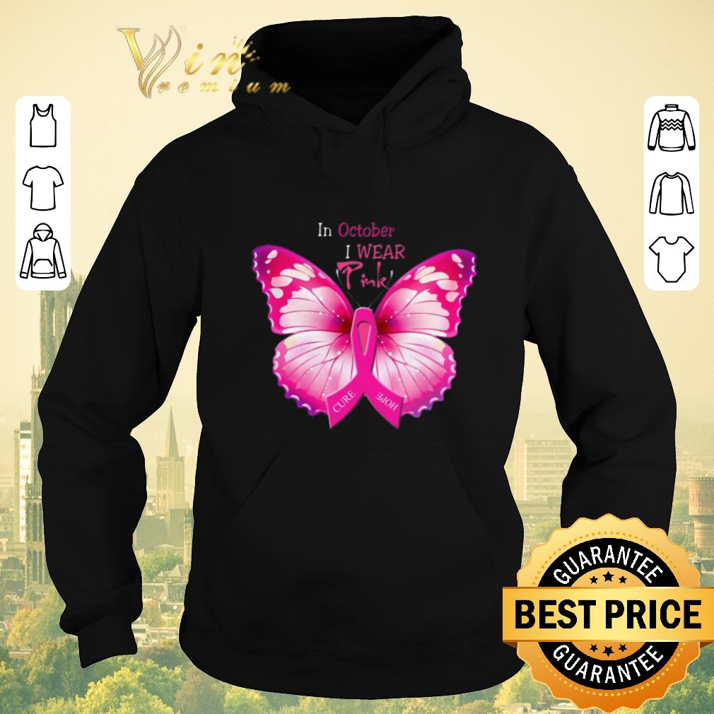 Nice Butterfly in october i wear Pink Breast Cancer Awareness shirt sweater 4 - Nice Butterfly in october i wear Pink Breast Cancer Awareness shirt sweater