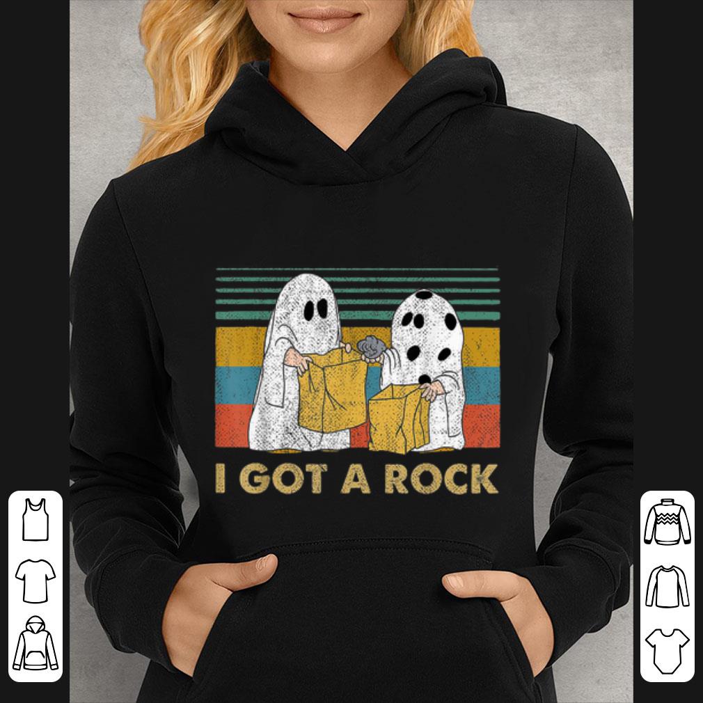 Nice I Got A Rock Charlie Brown s Ghost Halloween shirt 4 - Nice I Got A Rock Charlie Brown's Ghost Halloween shirt