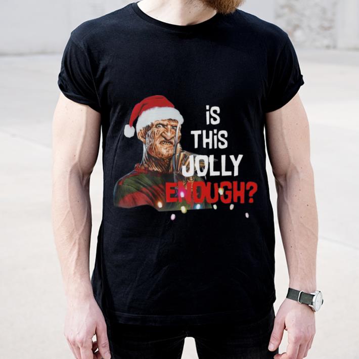 Nice Is This Jolly Enough Santa Freddy Krueger Christmas shirt 4 - Nice Is This Jolly Enough Santa Freddy Krueger Christmas shirt
