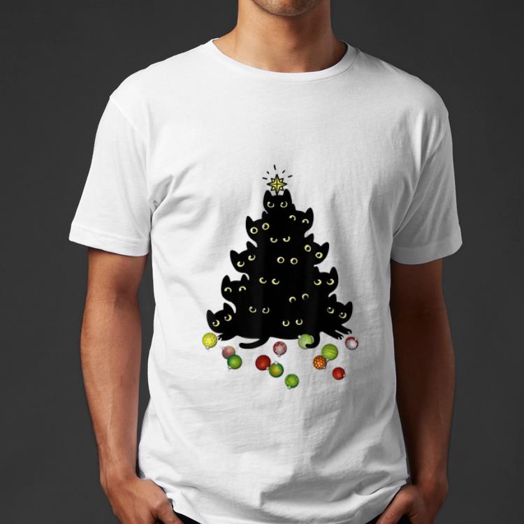 Nice Merry Catmas Cat Lovers Cat Christmas Tree shirt 4 - Nice Merry Catmas Cat Lovers Cat Christmas Tree shirt