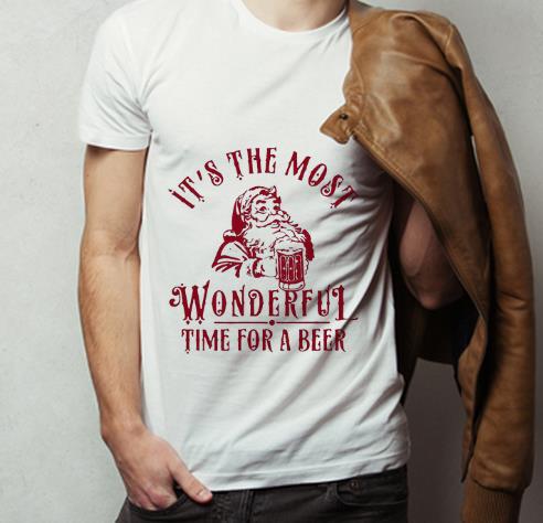 Nice Santa Claus It s The Most Wonderful Time For A Beer shirt 4 - Nice Santa Claus It’s The Most Wonderful Time For A Beer shirt