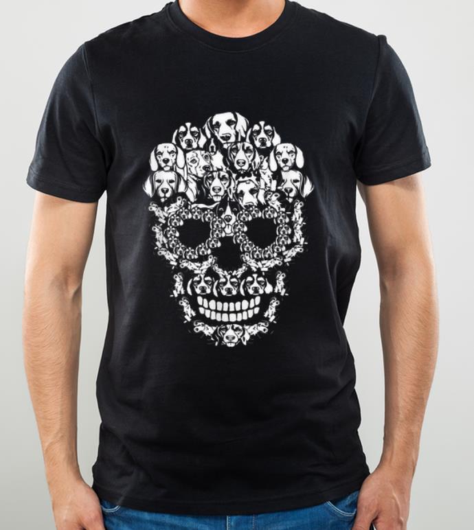 Nice Skull Beagle Dog Funny Halloween Costume shirt 4 - Nice Skull Beagle Dog Funny Halloween Costume shirt