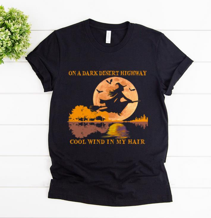 Nice Witch On A Dark Desert Highway Guitar Lake shirt 1 - Nice Witch On A Dark Desert Highway Guitar Lake shirt