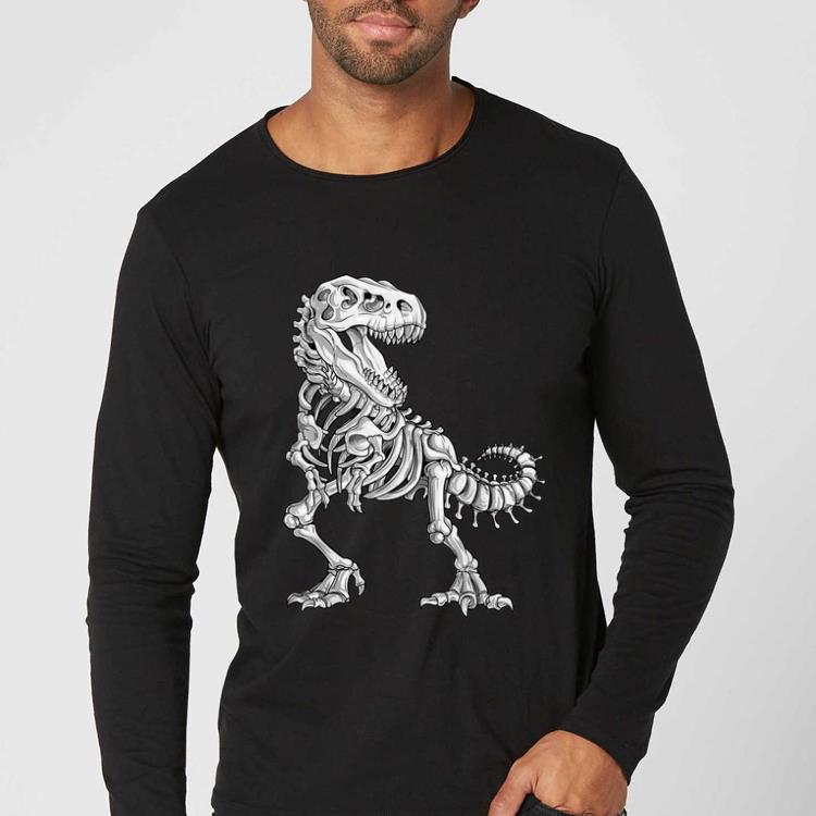 Official Dinosaur Skeleton T rex Halloween Kids Boys Men Gift shirt 4 - Official Dinosaur Skeleton T rex Halloween Kids Boys Men Gift shirt