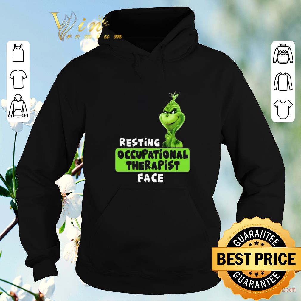 Official Grinch resting occupational therapist face shirt sweater 4 - Official Grinch resting occupational therapist face shirt sweater