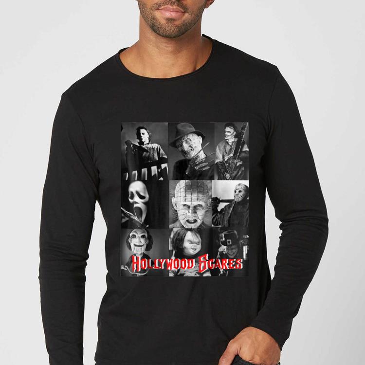 Official Hollywood Scares Halloween Scary Horror shirt 4 - Official Hollywood Scares Halloween Scary Horror shirt