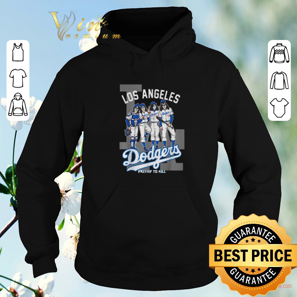 Official Los Angeles Dodgers Dressed to Kill Kiss shirt sweater 4 - Official Los Angeles Dodgers Dressed to Kill Kiss shirt sweater
