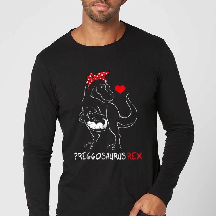 Official Preggosaurus Funny Dinosaur Pregnancy Halloween shirt 4 - Official Preggosaurus Funny Dinosaur Pregnancy Halloween shirt