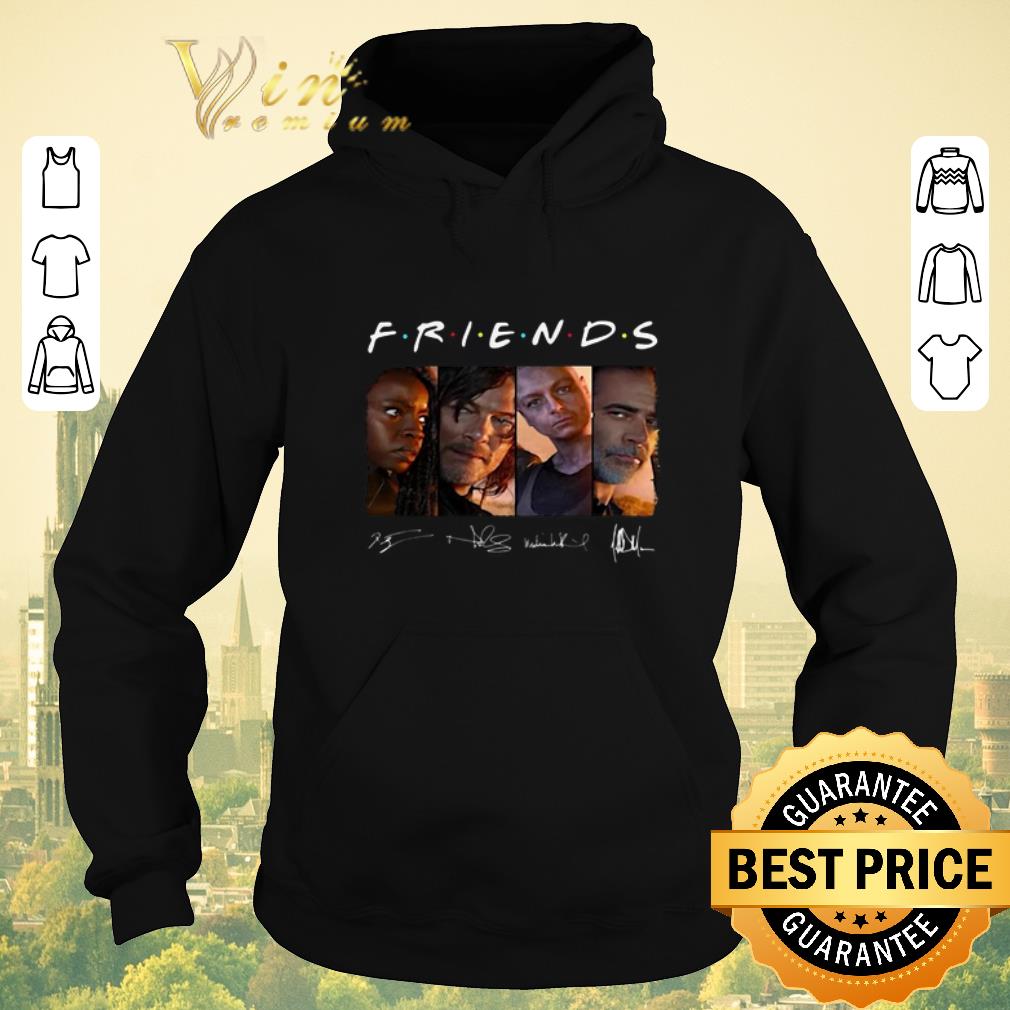 Official Signatures Friends The Walking Dead shirt Official Signatures Friends The Walking Dead shirt 4 - Official Signatures Friends The Walking Dead shirt