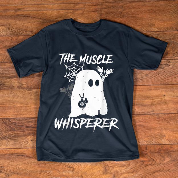Official The Muscle Whisperer Ghost Halloween shirt 1 - Official The Muscle Whisperer Ghost Halloween shirt