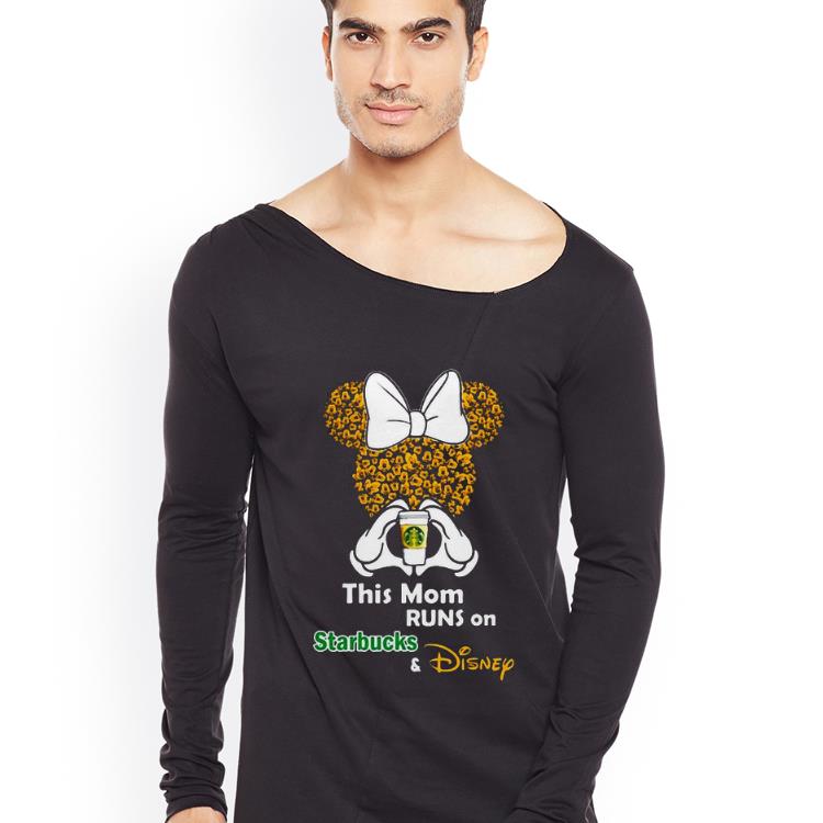 Official This Mom Runs On Starbucks And Disney Minnie Mouse shirt 4 - Official This Mom Runs On Starbucks And Disney Minnie Mouse shirt