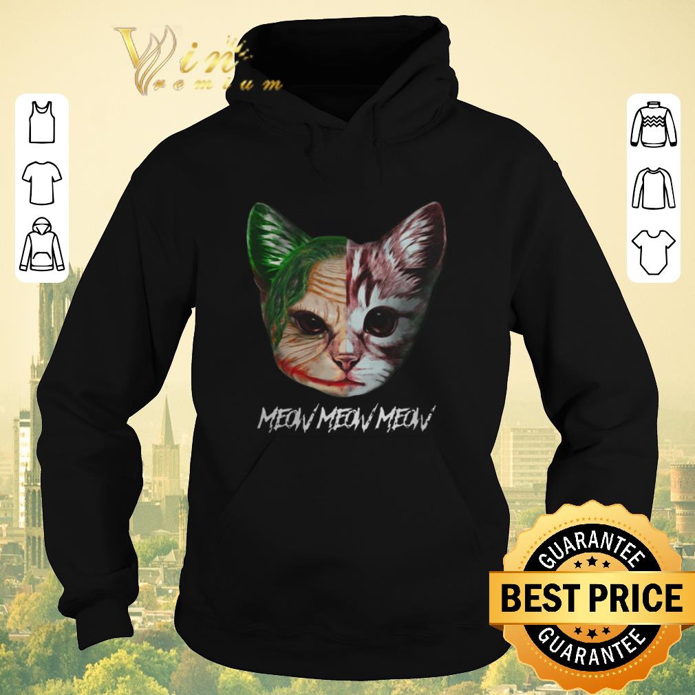 Original Face Joker cat meow meow meow shirt sweater 4 1 - Original Face Joker cat meow meow meow shirt sweater