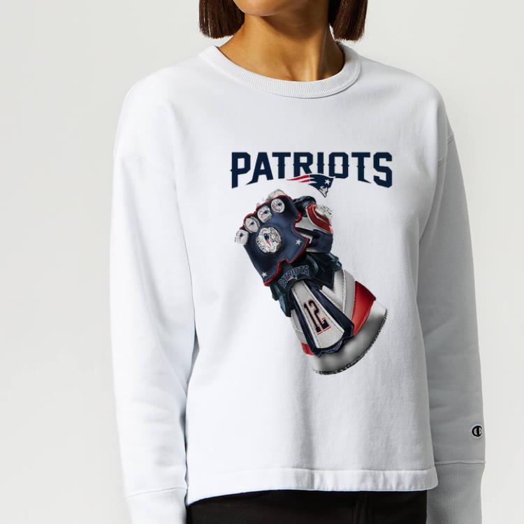 Original Infinity Gauntlet New England Patriots shirt 4 - Original Infinity Gauntlet New England Patriots shirt