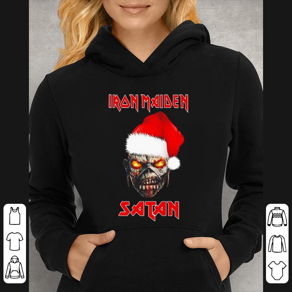 Original Iron Maiden Merry Christmas Skull Satan shirt 4 - Original Iron Maiden Merry Christmas Skull Satan shirt