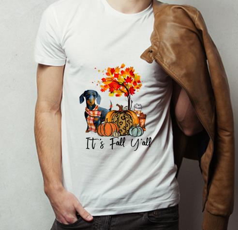 Original It s Fall Y all Dachshund Autumn Dog Pumpkin shirt 4 - Original It's Fall Y'all Dachshund Autumn Dog Pumpkin shirt