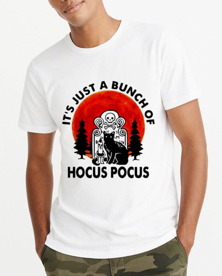 Original It s Just A Bunch Of Hocus Pocus Halloween Black Cat shirt 4 - Original It's Just A Bunch Of Hocus Pocus Halloween Black Cat shirt