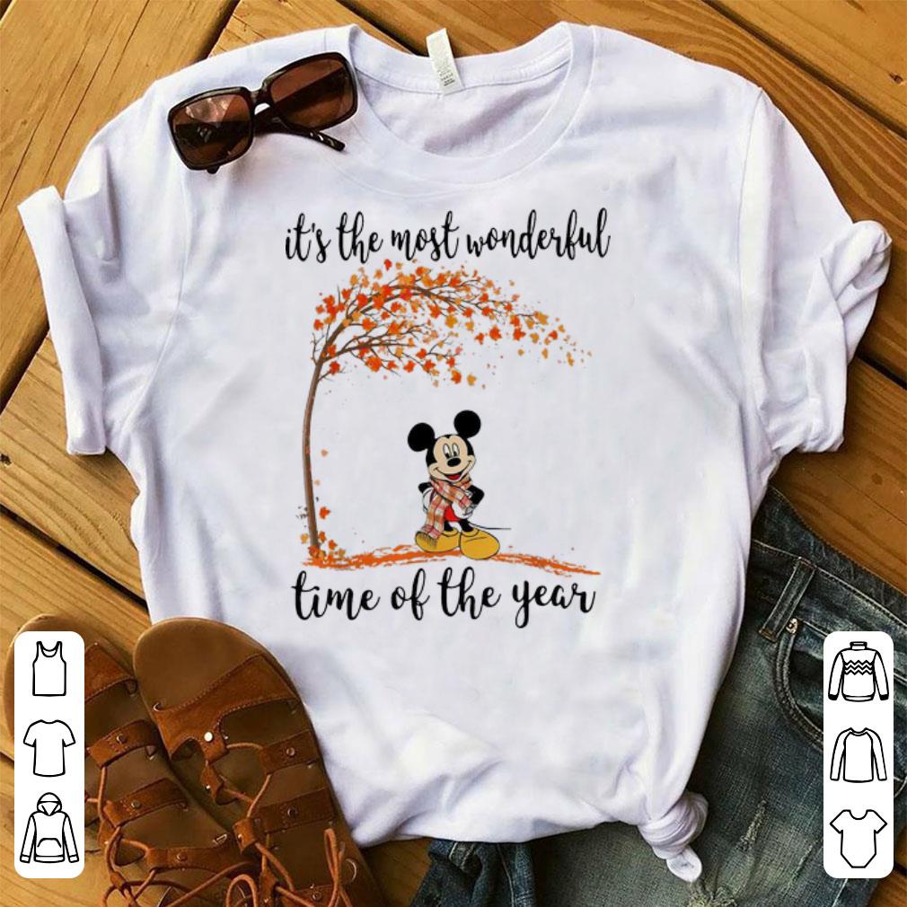 Original Mickey Mouse It s The Most Wonderful Time Of The Year Autumn shirt 1 - Original Mickey Mouse It's The Most Wonderful Time Of The Year Autumn shirt