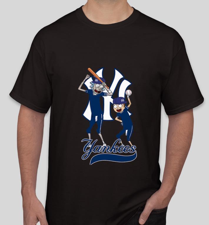 Original New York Yankees Rick And Morty shirt 4 - Original New York Yankees Rick And Morty shirt