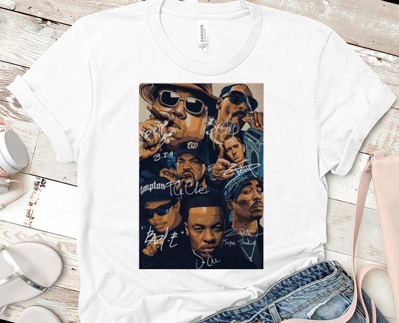 Original Straight Outta Compton Team Rapper Signature shirt 1 - Original Straight Outta Compton Team Rapper Signature shirt