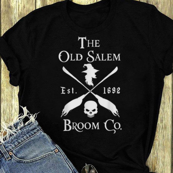 Original The Old Salem Broom Company Est 1692 Halloween shirt 4 - Original The Old Salem Broom Company Est 1692 Halloween shirt