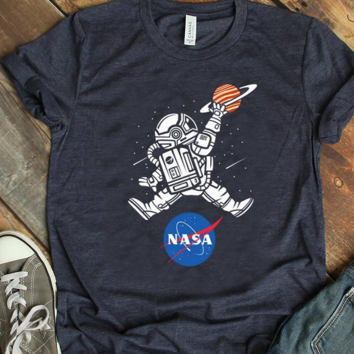 Premium Astronaut Basketball League Slam Dunk Nasa shirt 1 - Premium Astronaut Basketball League Slam Dunk Nasa shirt