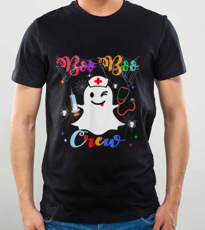 Premium Boo Boo Crew Halloween Ghost Nurse Costume shirt 4 1 - Premium Boo Boo Crew Halloween Ghost Nurse Costume shirt