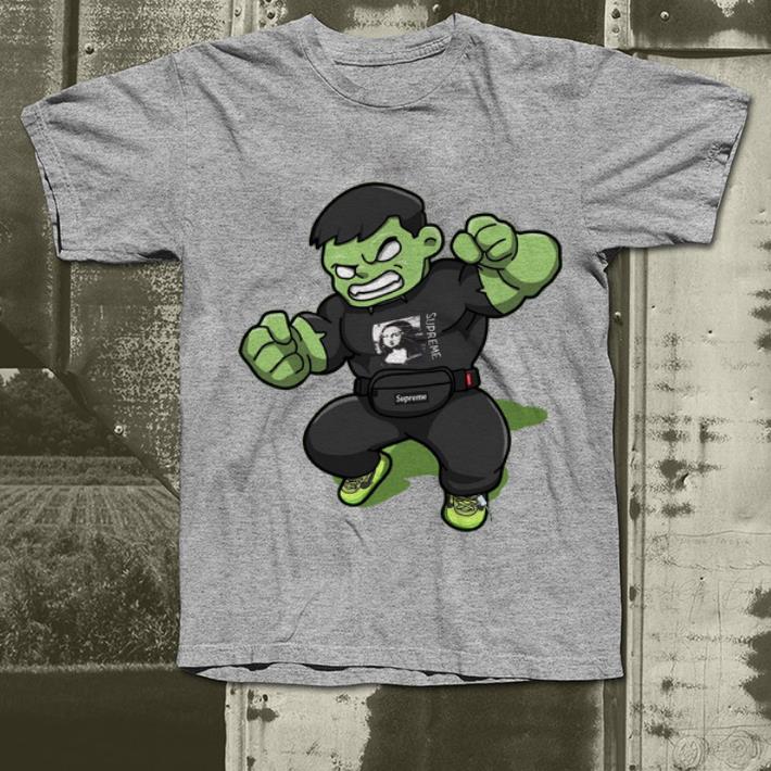 Premium Chibi Supreme Hulk Mona Lisa Supreme Avengers shirt 4 - Premium Chibi Supreme Hulk Mona Lisa Supreme Avengers shirt