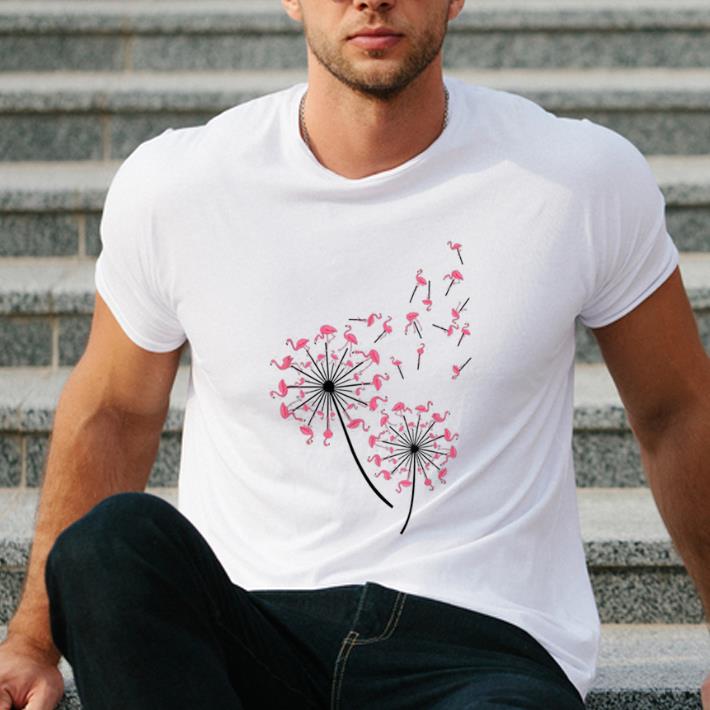 Premium Flamingo Dandelion Flower shirt 4 - Premium Flamingo Dandelion Flower shirt