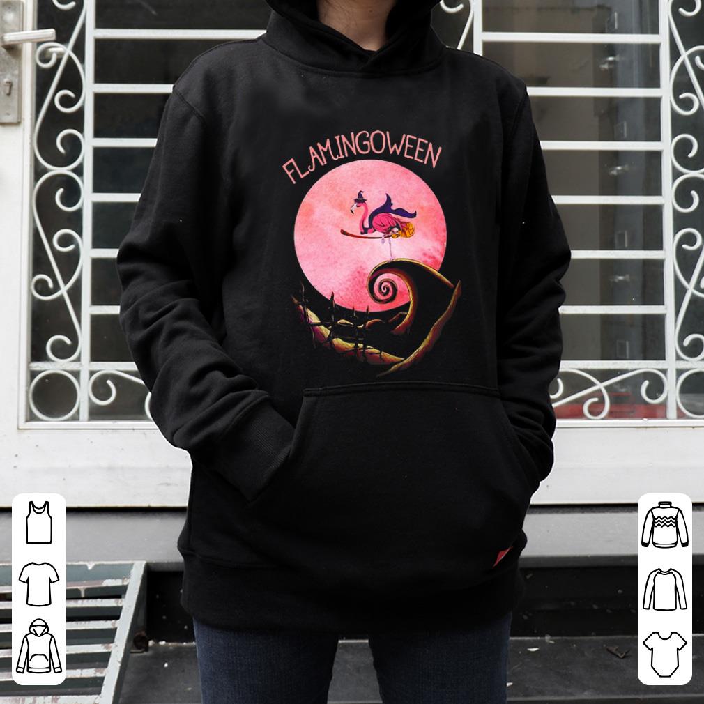 Premium Flamingoween The Nightmare Before Christmas Flamingo shirt 4 - Premium Flamingoween The Nightmare Before Christmas Flamingo shirt