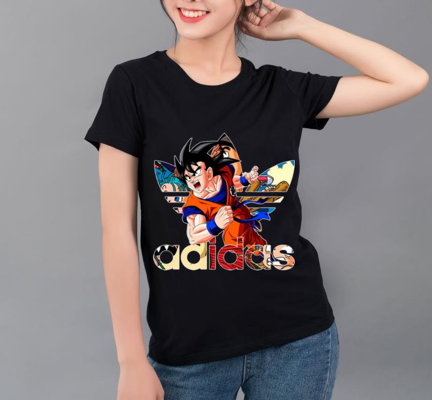Premium Goku Dragon Ball Adidas shirt 4 - Premium Goku Dragon Ball Adidas shirt