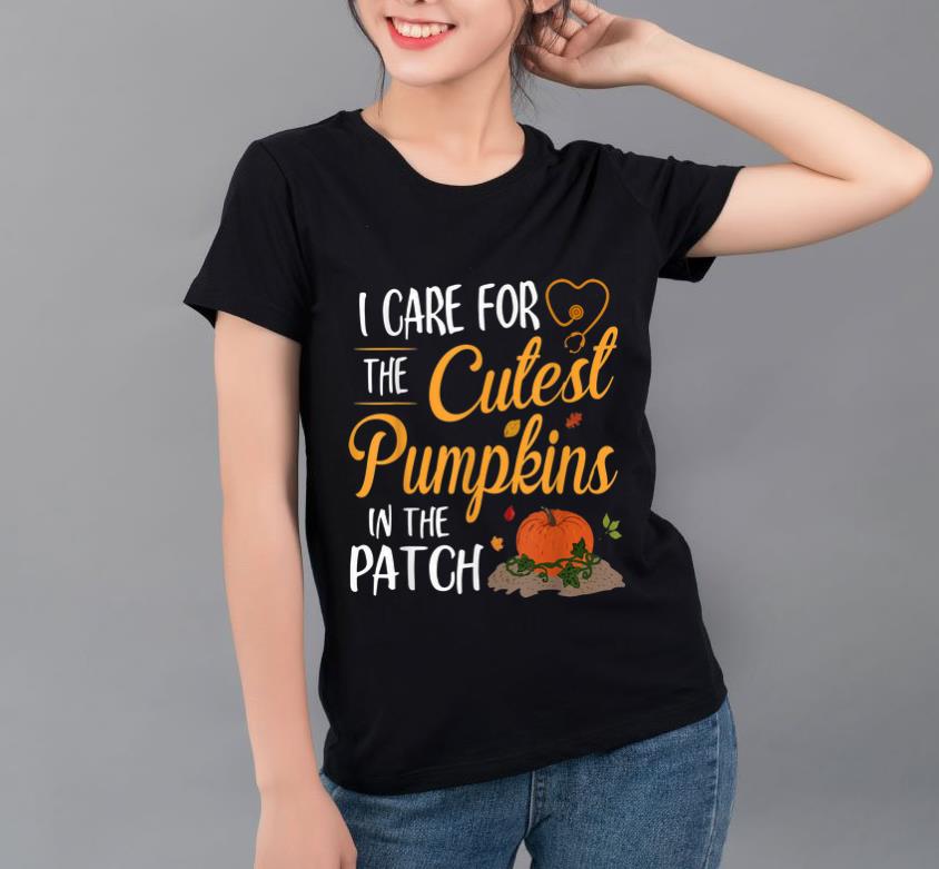 Premium Halloween Nurse I Care For The Cutest Pumpkins In The Patch shirt 4 - Premium Halloween Nurse I Care For The Cutest Pumpkins In The Patch shirt