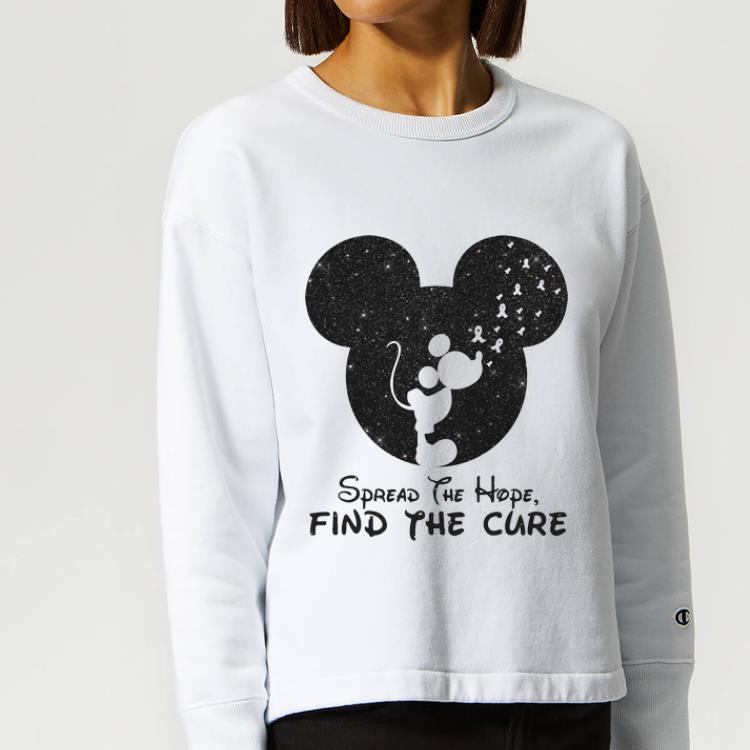 Premium Head Mickey Spread The Hope Find The Cure shirt 4 - Premium Head Mickey Spread The Hope Find The Cure shirt