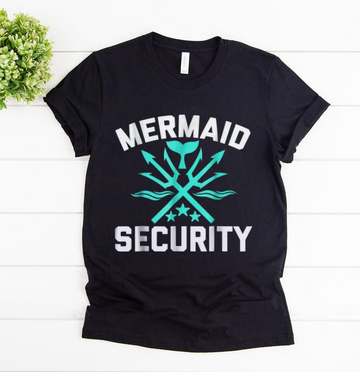 Premium Mermaid Security Swimmer Birthday Gift Swimming shirt 1 - Premium Mermaid Security Swimmer Birthday Gift Swimming shirt