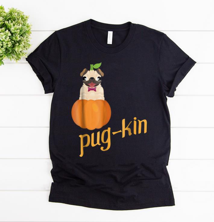 Premium Pug Kin Pug Lovers Halloween Him Her Merchandise Funny shirt 1 - Premium Pug-Kin Pug Lovers Halloween Him Her Merchandise Funny shirt