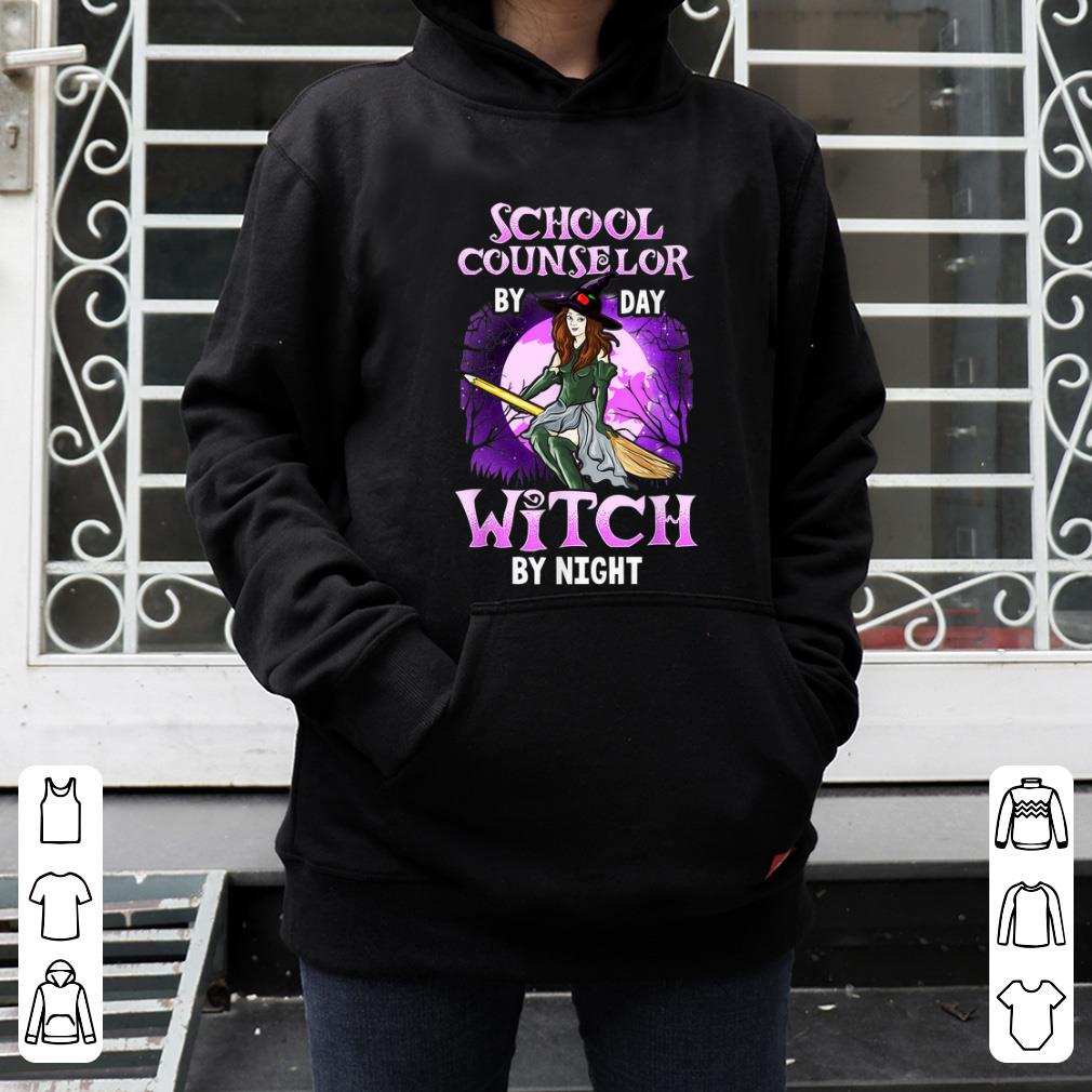 Premium School Counselor Halloween Witch By Day By Night shirt 4 - Premium School Counselor Halloween Witch By Day By Night shirt