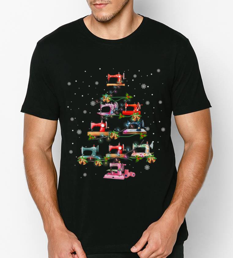 Premium Sewing Machine Christmas Tree Quilting Lovers shirt 4 - Premium Sewing Machine Christmas Tree Quilting Lovers shirt