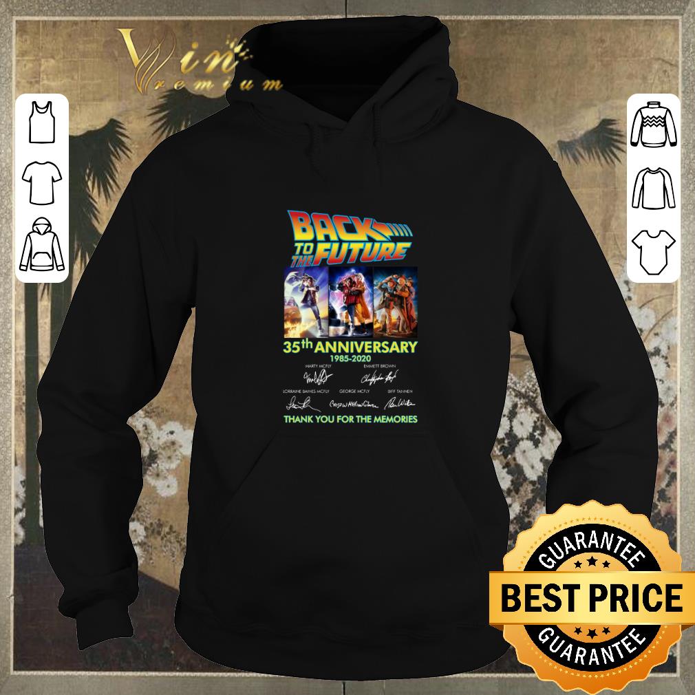 Premium Signatures Back to the future 35th anniversary 1985-2020 shirt Premium Signatures Back to the future 35th anniversary 1985 2020 shirt 4 - Premium Signatures Back to the future 35th anniversary 1985-2020 shirt